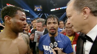 Illustration for article titled The Pacquiao/Mosley Fight Ended Up Being NASCAR's Undercard Last Night